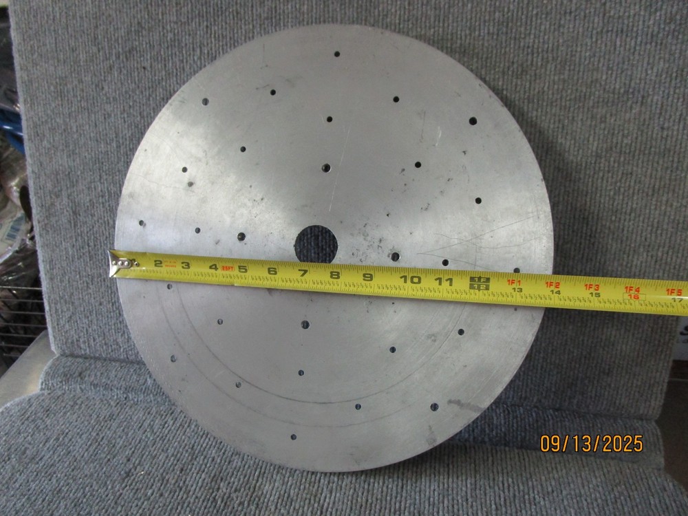 14" Lathe Aluminum Face Plate