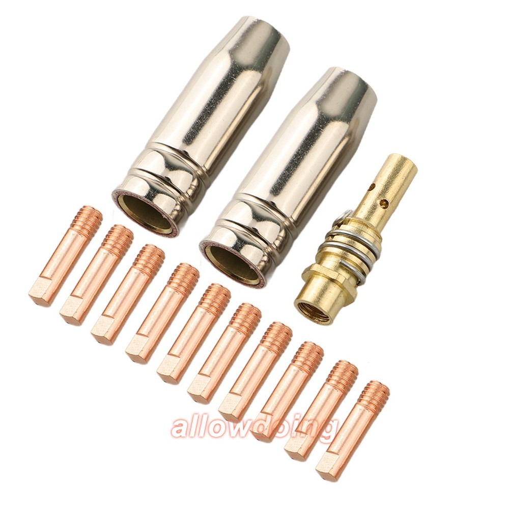 13PCS for MIG Welding Accessories Kit with Gas Nozzle Diffuser and Welding Tips