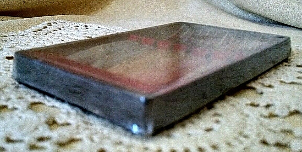 TEXAS COCKTAIL FORKS SET 6 VINTAGE JAPAN STAINLESS STEEL PLASTIC HANDLE ORG BOX.