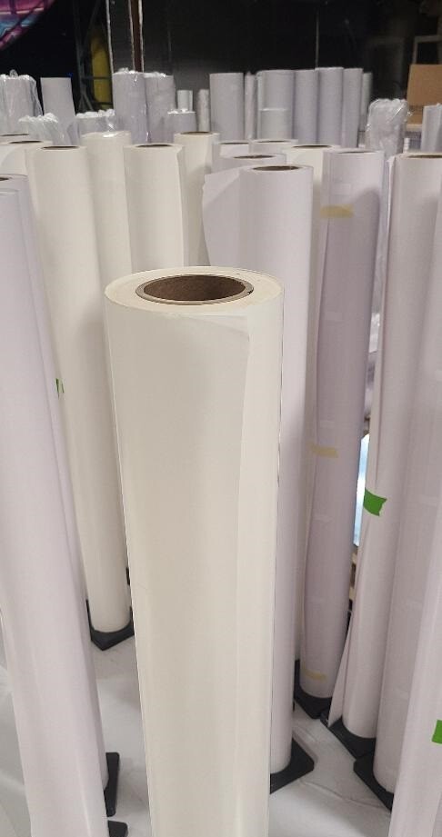 3.0 mil Matte Clear Vinyl Cold Pressure-Sensitive Laminate Self-Adhesive UV 4-YR