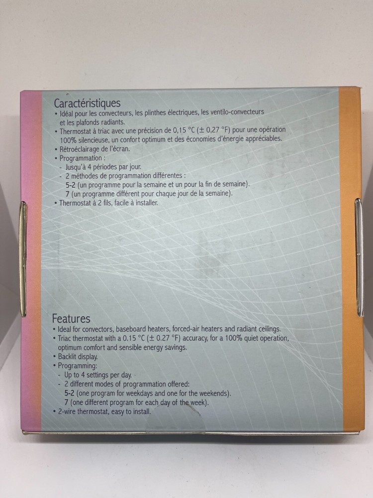 OUELLET OTH4000P Programmable Electronic Thermostat - New