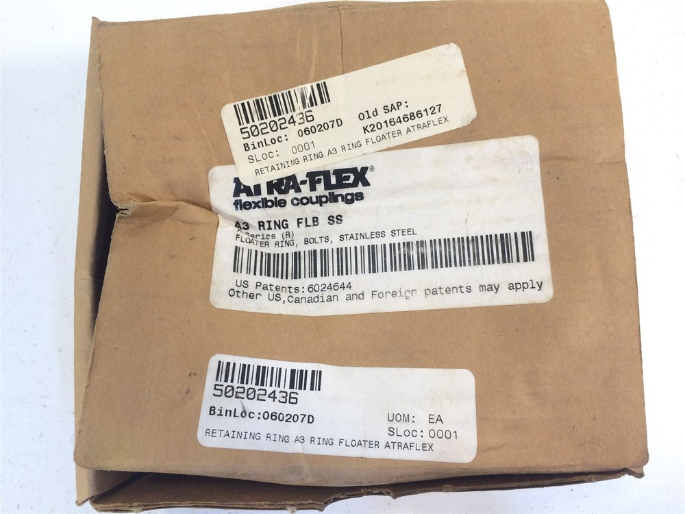 Atra-Flex Flexible Coupling A3 Ring Floater Stainless Steel