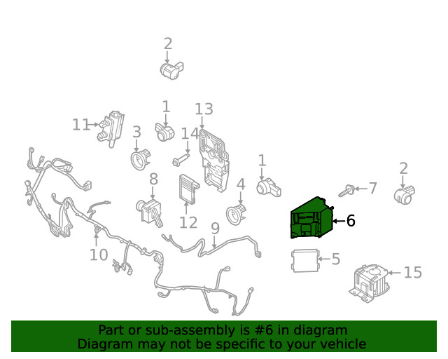 Genuine Ford Mount Bracket LK9Z-14D189-D
