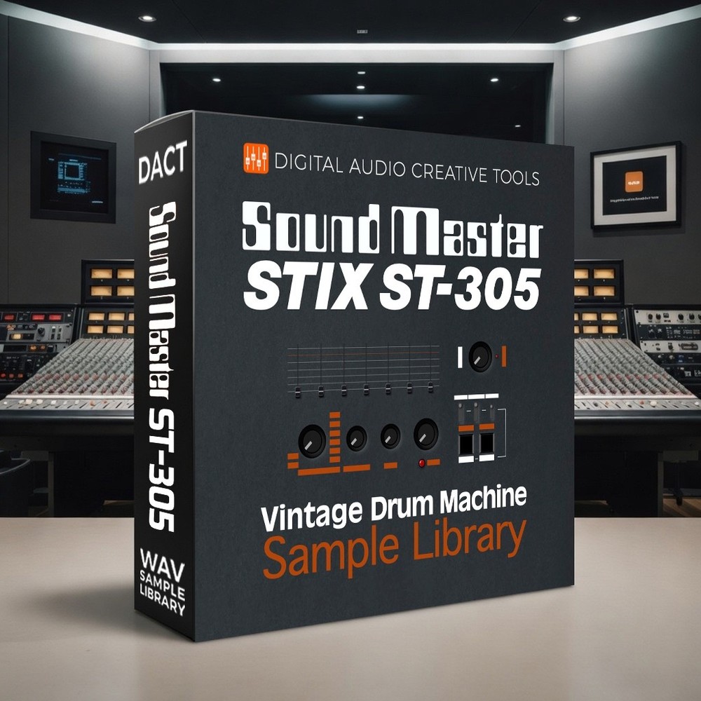 SoundMaster STIX ST-305 Drum Machine Sample Library