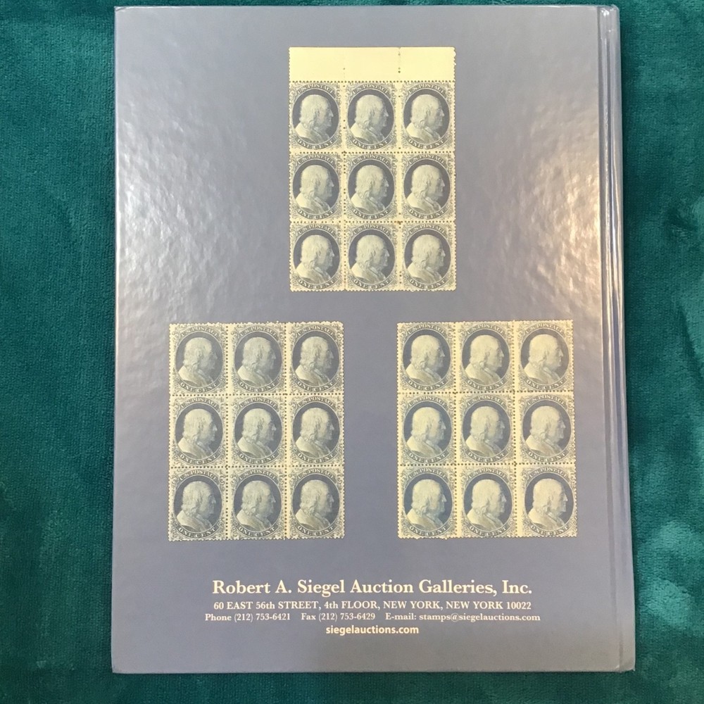 Siegel 1006 Wagshaw Part 4 1857-1861 One Cent Perforated Collection (2011)