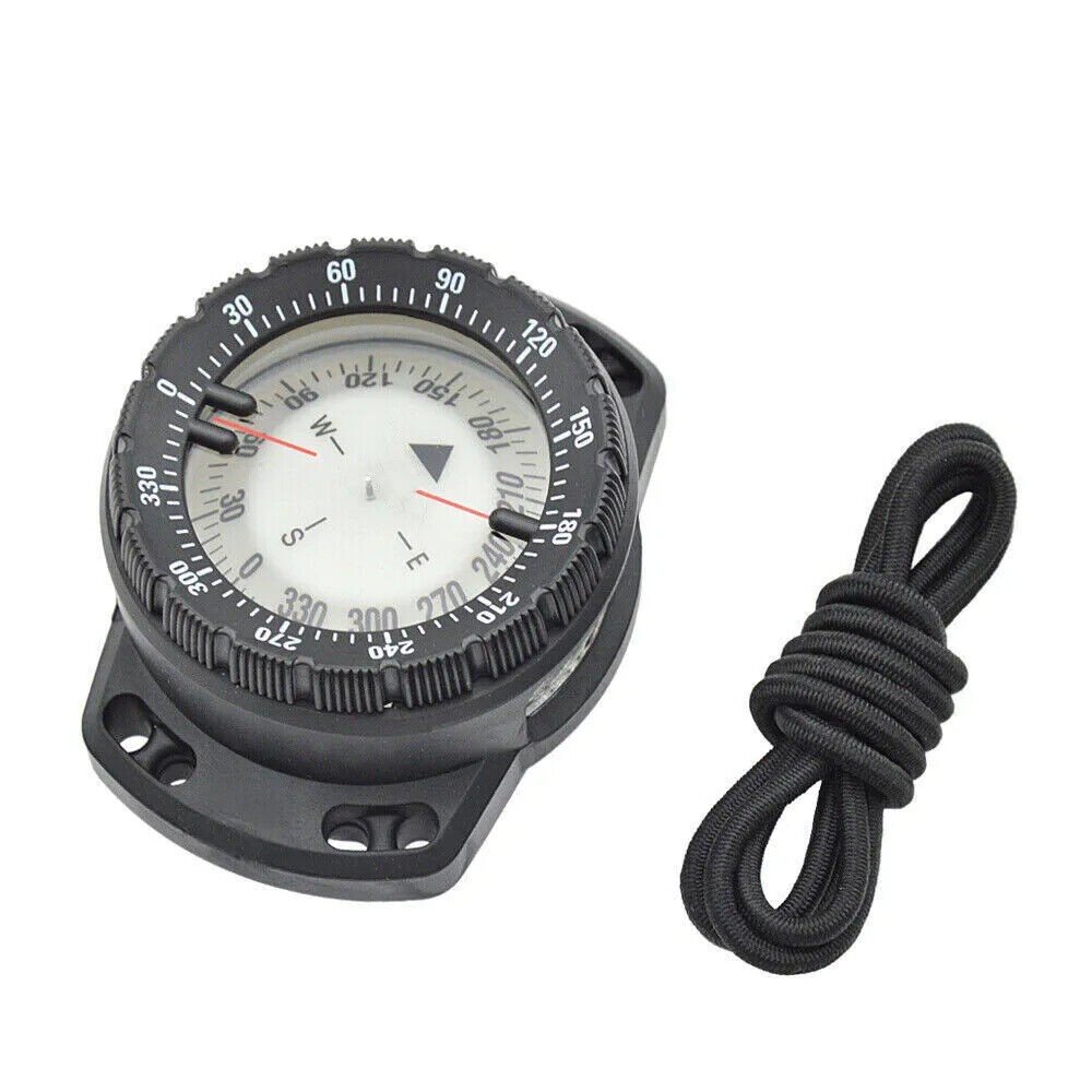 Scuba Diving Luminous Compass 50M Waterproof Underwater Compass Diving Compass