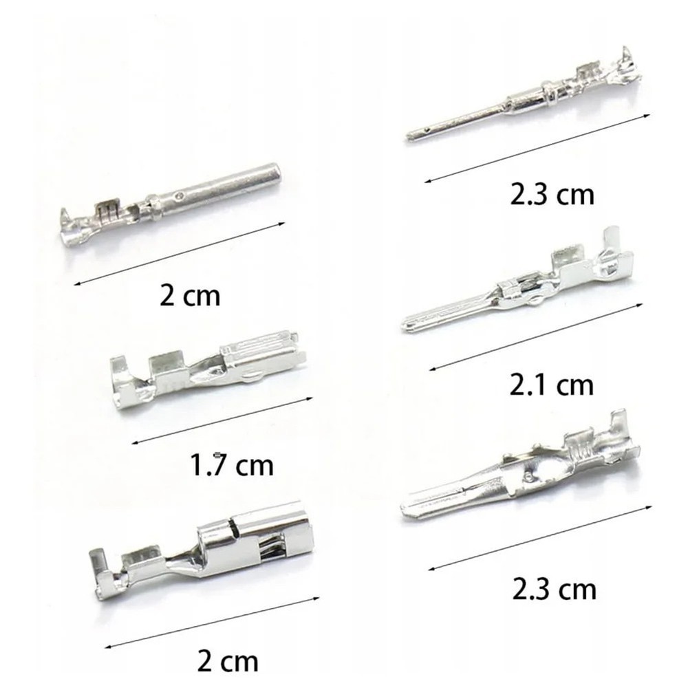 Portable 1168PCS Electrical Connectors Kit with Essential Pin Puller Tool