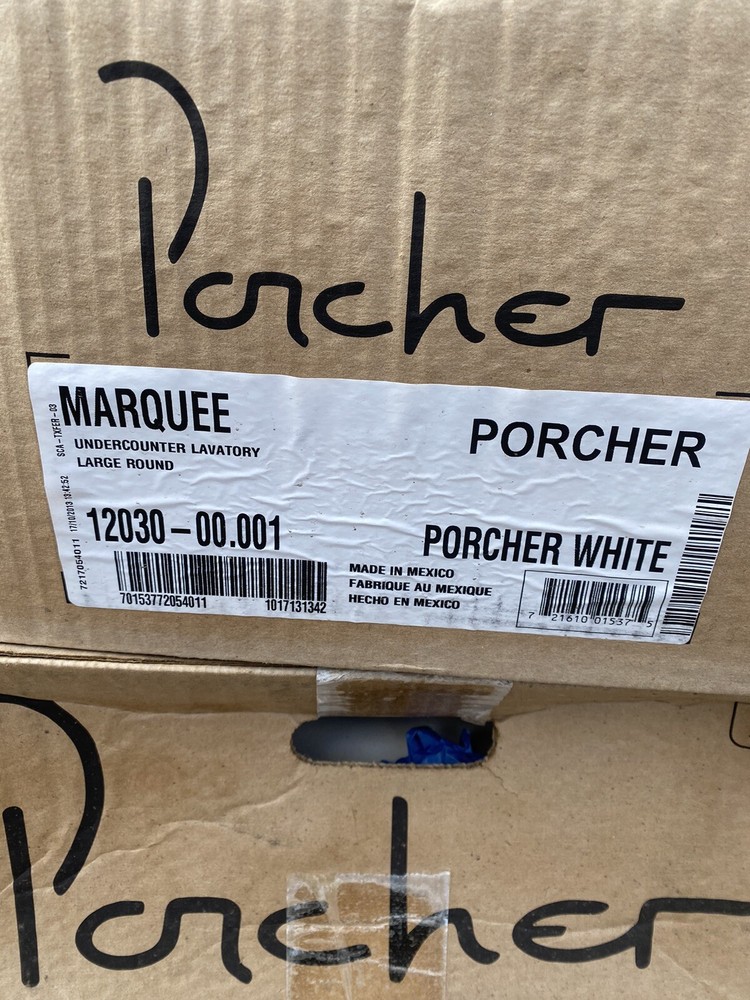 Porcher 16.5” Round Undermount Sink