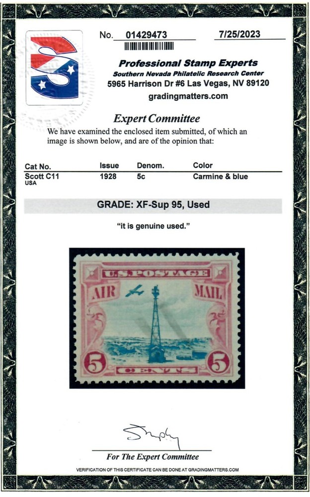 Scott C11 Used Premium Example PSE Graded XF-S 95