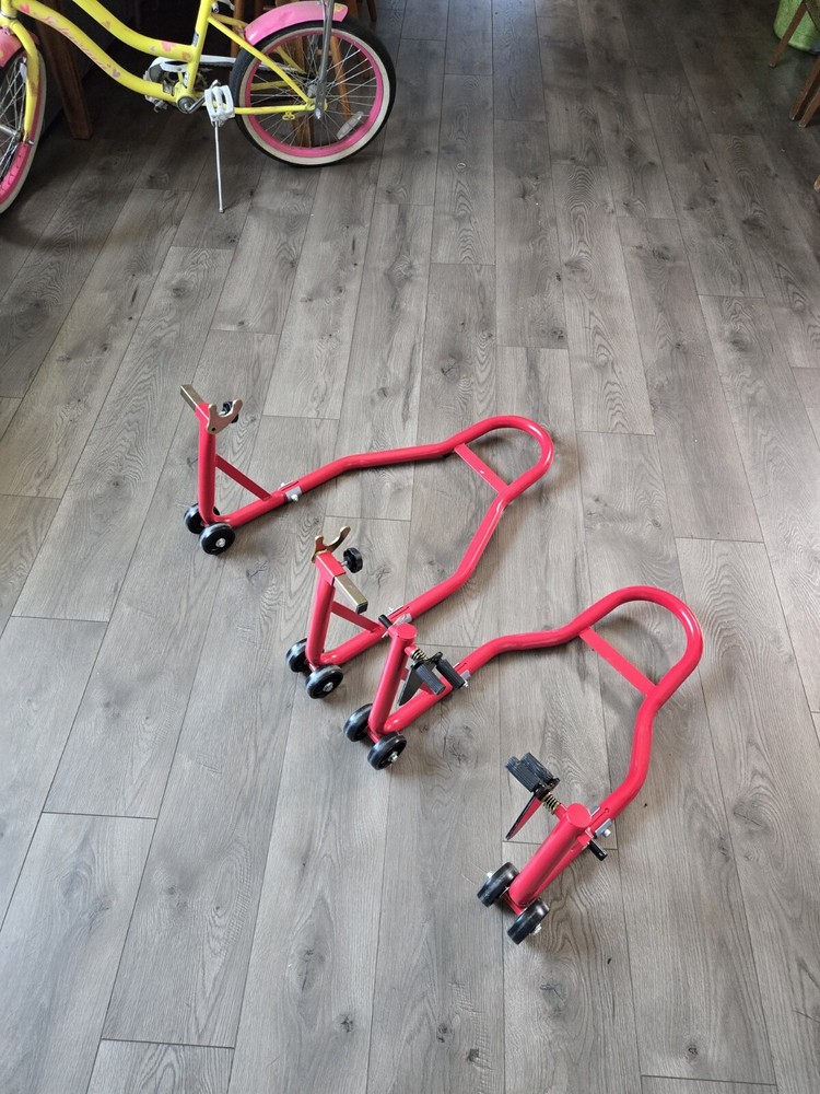 motorcycle stand set