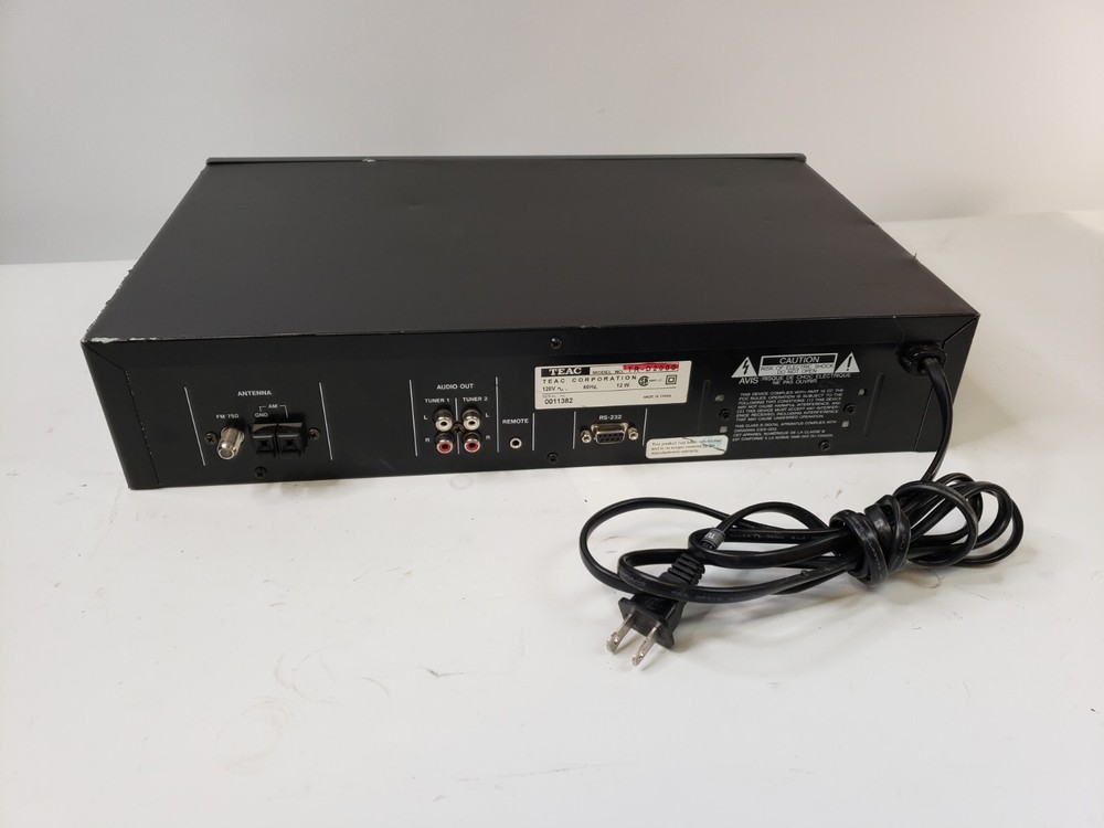 Teac TR-D2000 AM/FM Stereo Dual Tuner