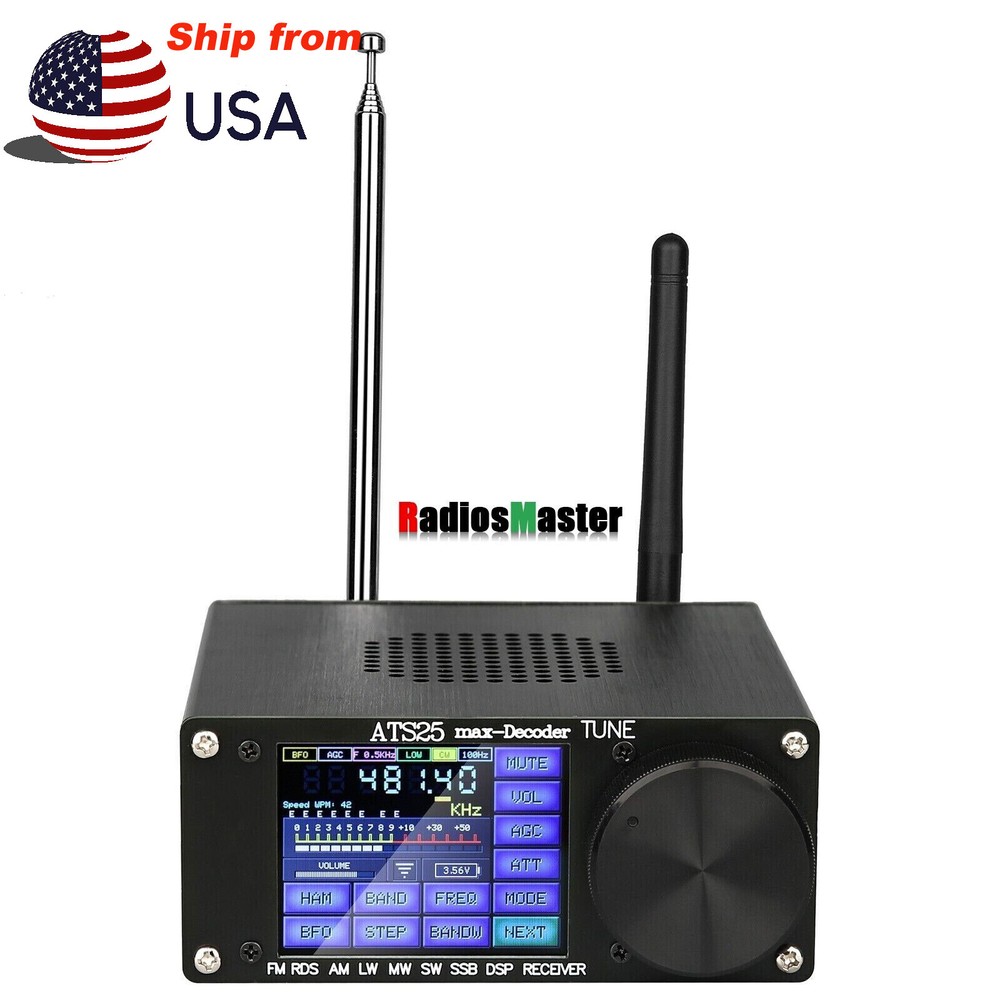 HamGeek ATS25max-Decoder Si4732 Full Band Radio Receiver DSP SW Official Version