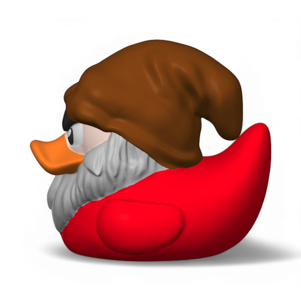 Grumpy the Dwarf Duck