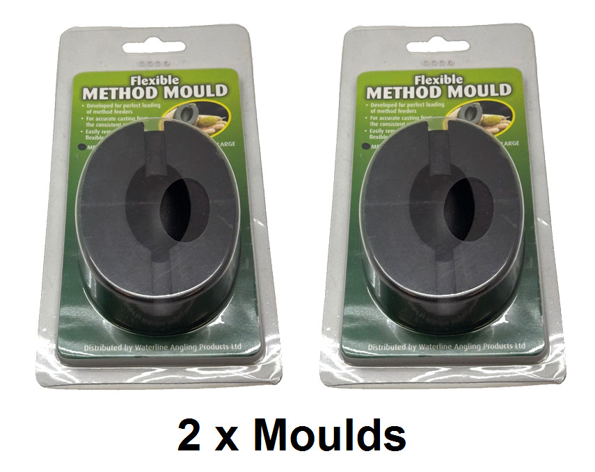 2 x WATERLINE FLEXIBLE METHOD MOULD F250 MEDIUM - FREEPOST