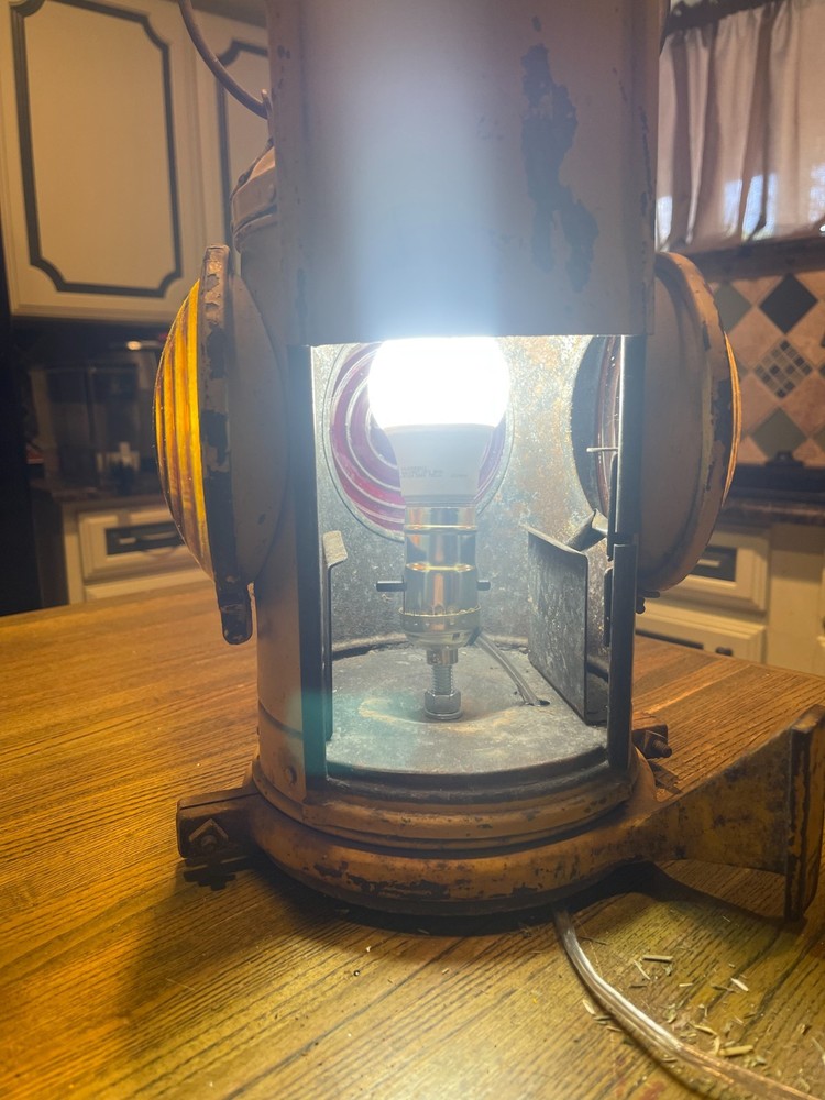 Dressel Railroad Switch Lantern - Converted to Lamp