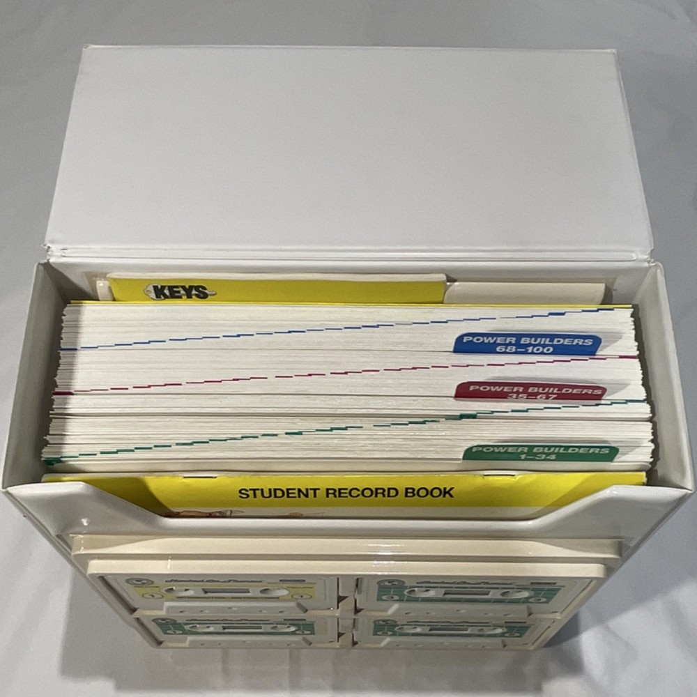 Hooked on Phonics SRA Reading Power Set 1992 with Cassettes, Record Book, Guide