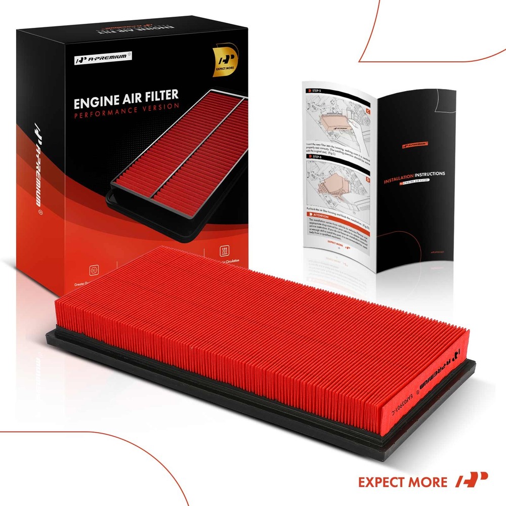 A-Premium High Performance Engine Air Filter for Jeep Cherokee Dodge Ram 1500