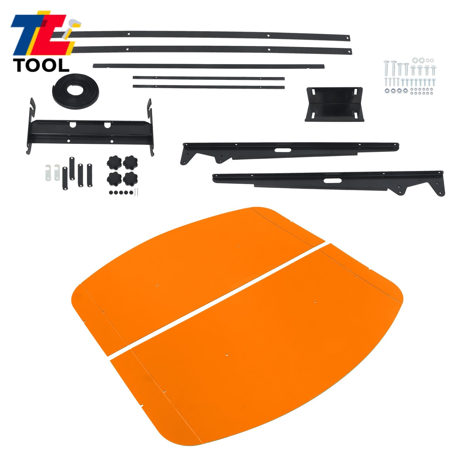 52" X 52"  Orange For Rops Canopy Tractor and Mowers Umbrella 2" x 2" or 2" x 3"