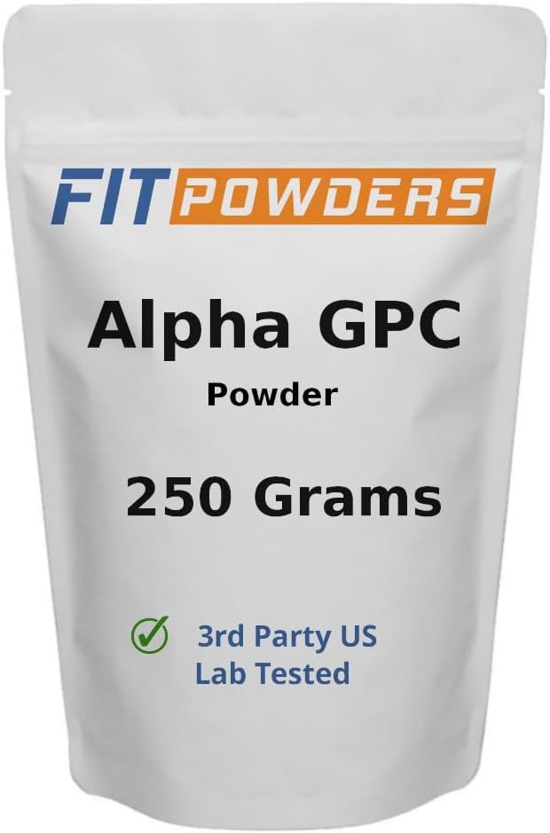 Alpha GPC Powder Supplement with Scoop