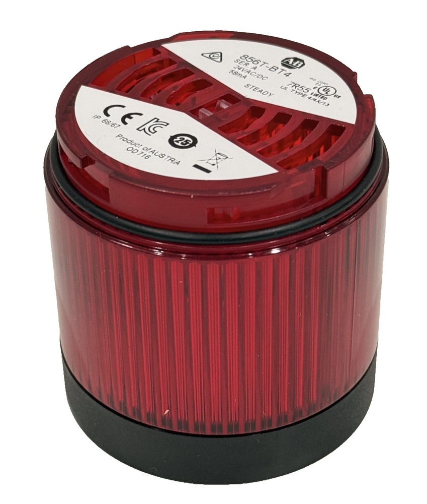 ALLEN BRADLEY STACK LIGHT SER. A 856T-BT4 856TBT4 NEW, SURPLUS