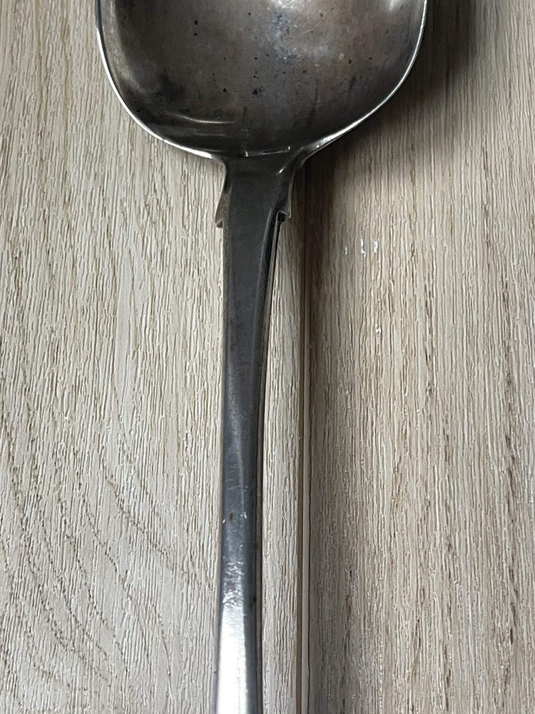 Irish Silver Lawerence Nowlan hash or stuffing spoon