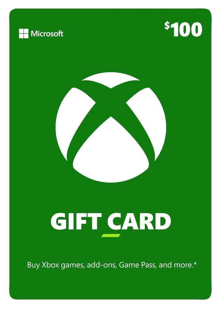 Xbox Live Us Gift Card Usd $100. game .gift