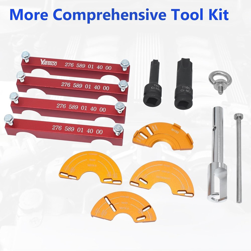 Engine Alignment Locking Timing Tool Kit with 4PCS Camshaft Adjuster Tool...
