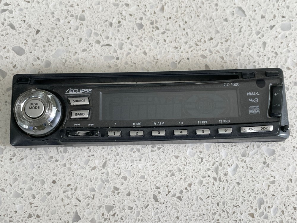 ECLIPSE CD1000 CAR STEREO FACEPLATE ONLY ECLIPSE CD1000 FACEPLATE OEM🟠