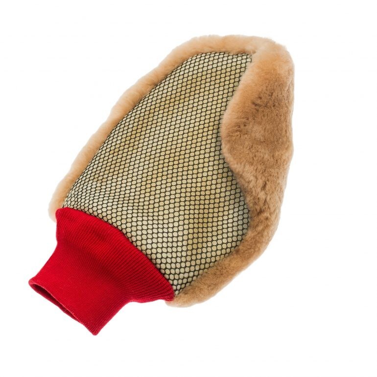 Flexipads Merino Super Soft Lambskin Wash Mesh Mitt, Part Code 40003