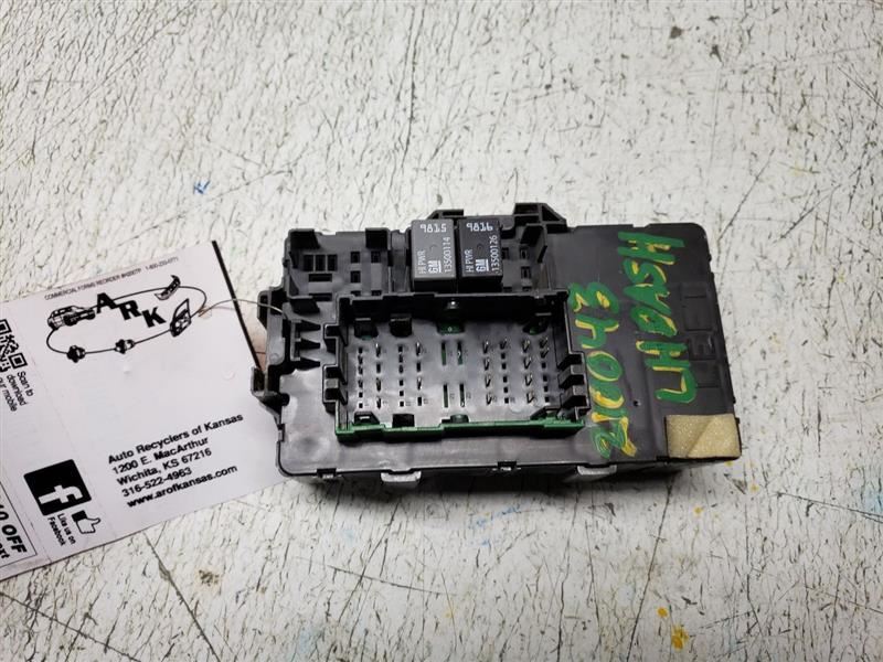SILVRDO15 2016 Fuse Box Cabin 988415