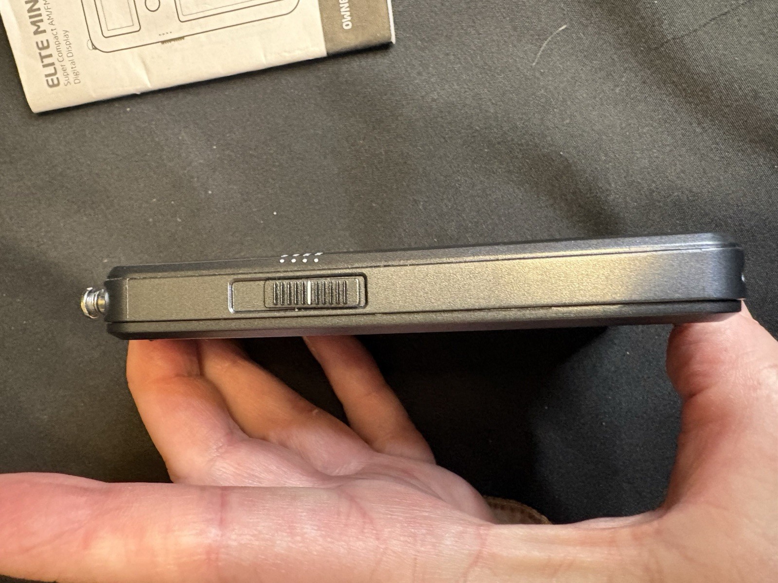 Eton Mini Grundig Edition AM/FM/SW Shortwave Radio W/leather Cover