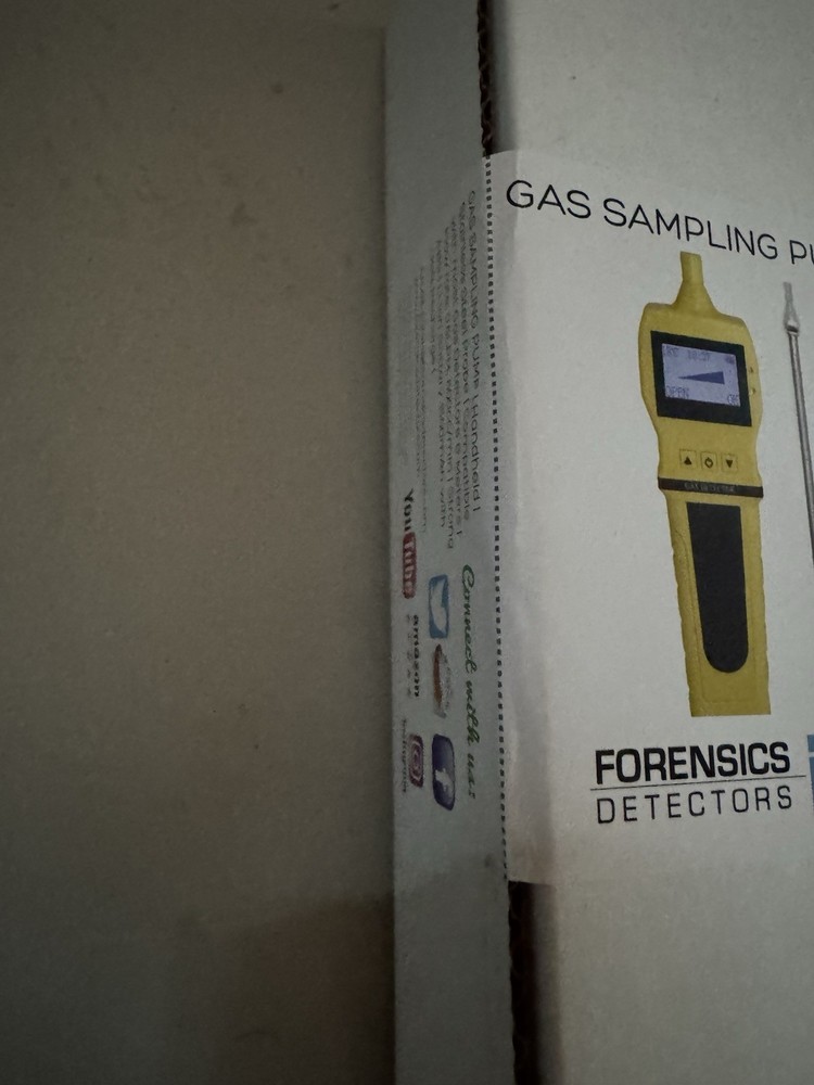 Gas Sampling Pump & Probe Handheld SS Probe Compatible With Most Detectors & Met