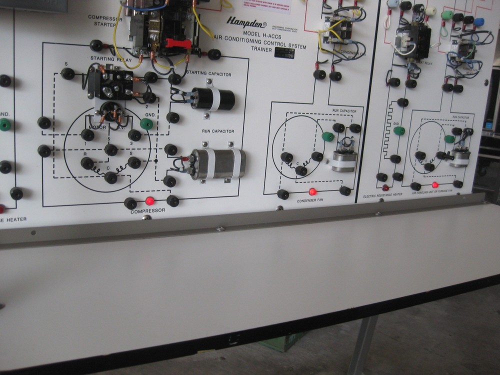 Hampden Model H-ACCS-1A Air Conditioning Control System Trainer