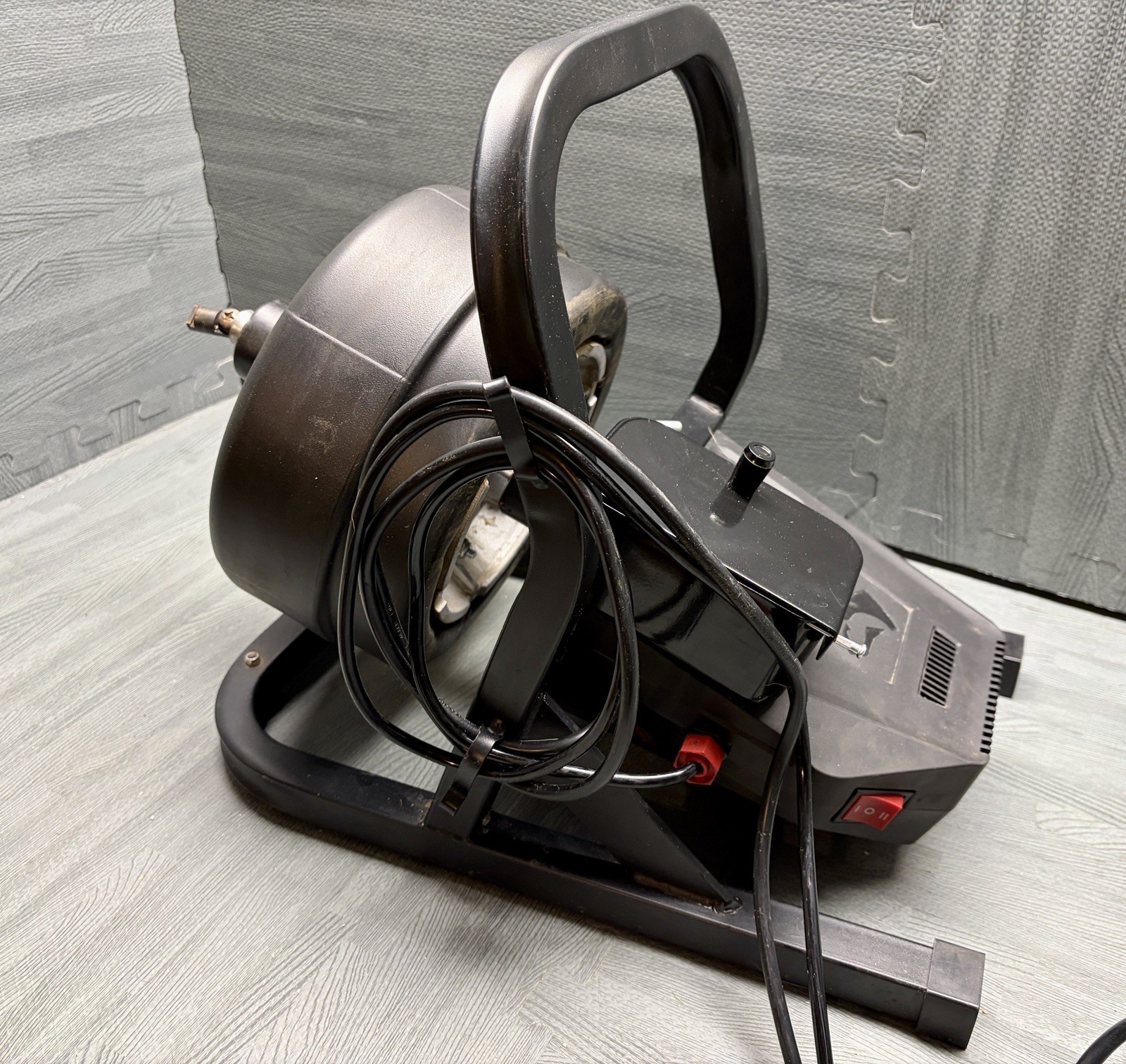 HUSKY-Cable Drum Auger-USED-5/16 in. x 50 ft. Cable Drum Auger