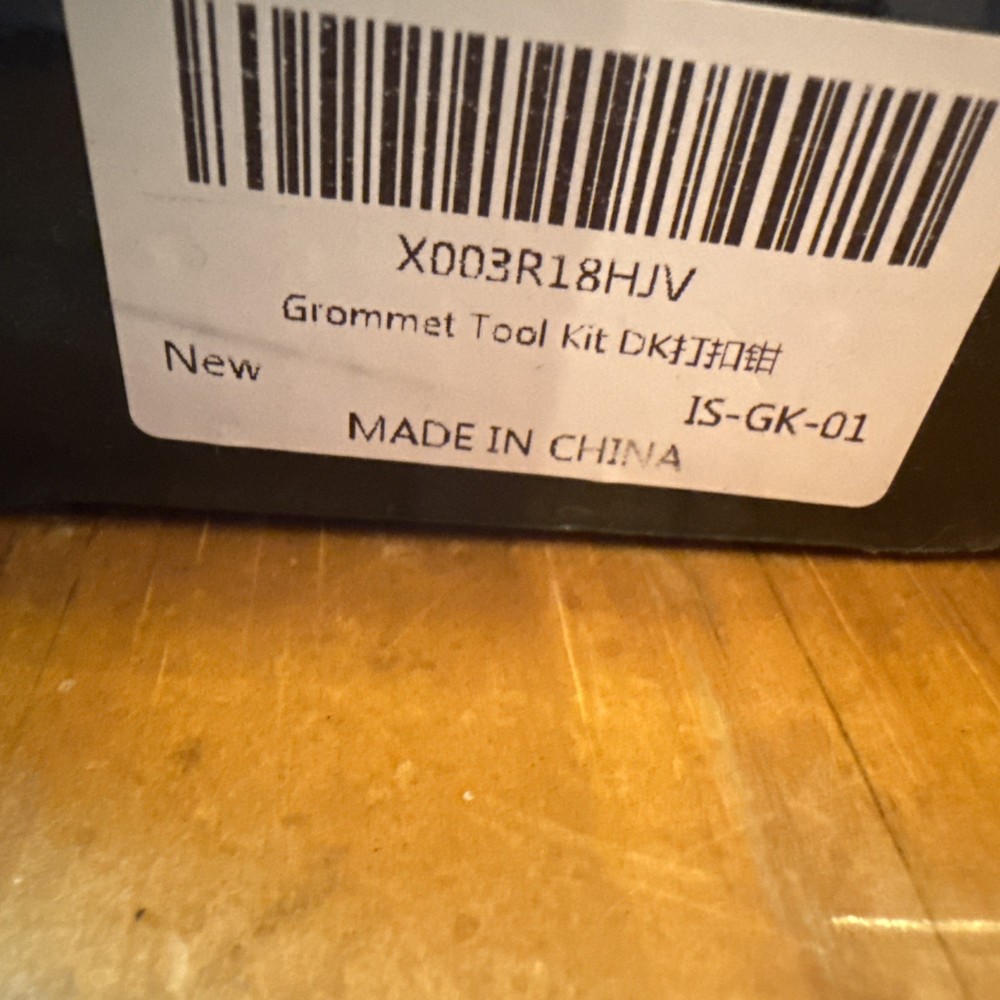 Hapden Grommet Tool Kit 10mm - Open Box