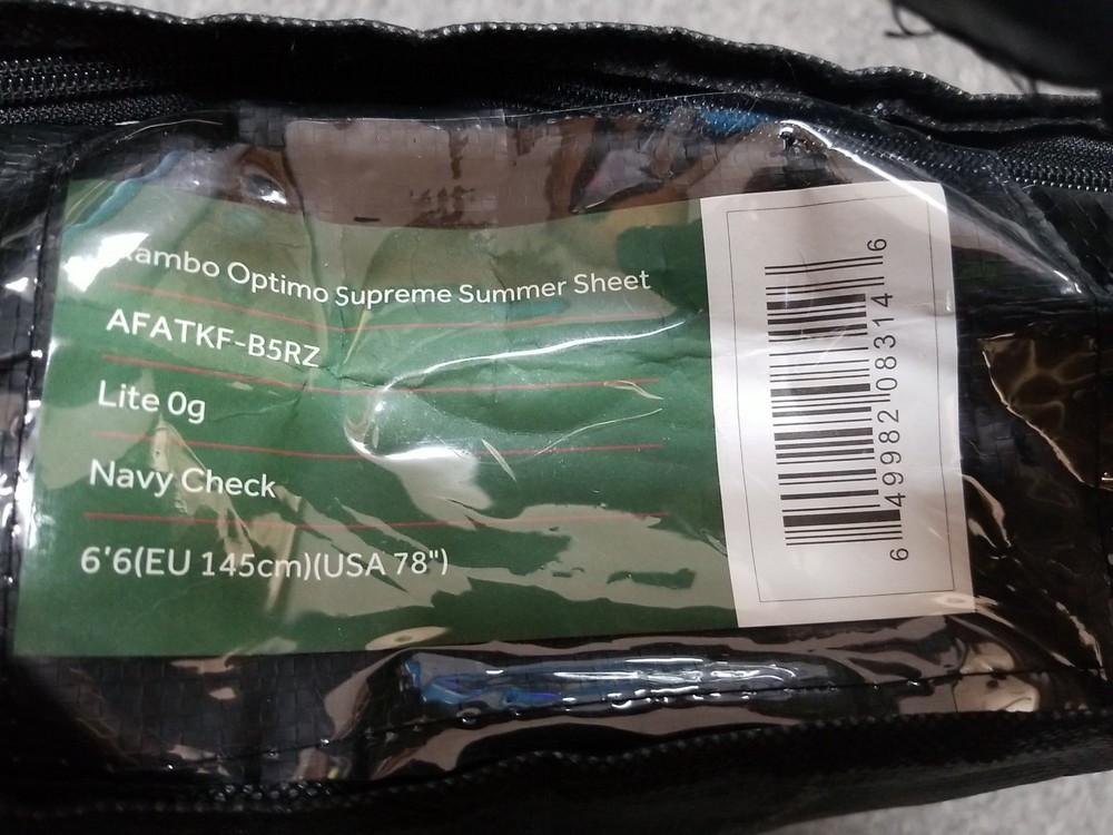 Horseware Rambo Optimo Supreme Summer Sheet. Size 6'6
