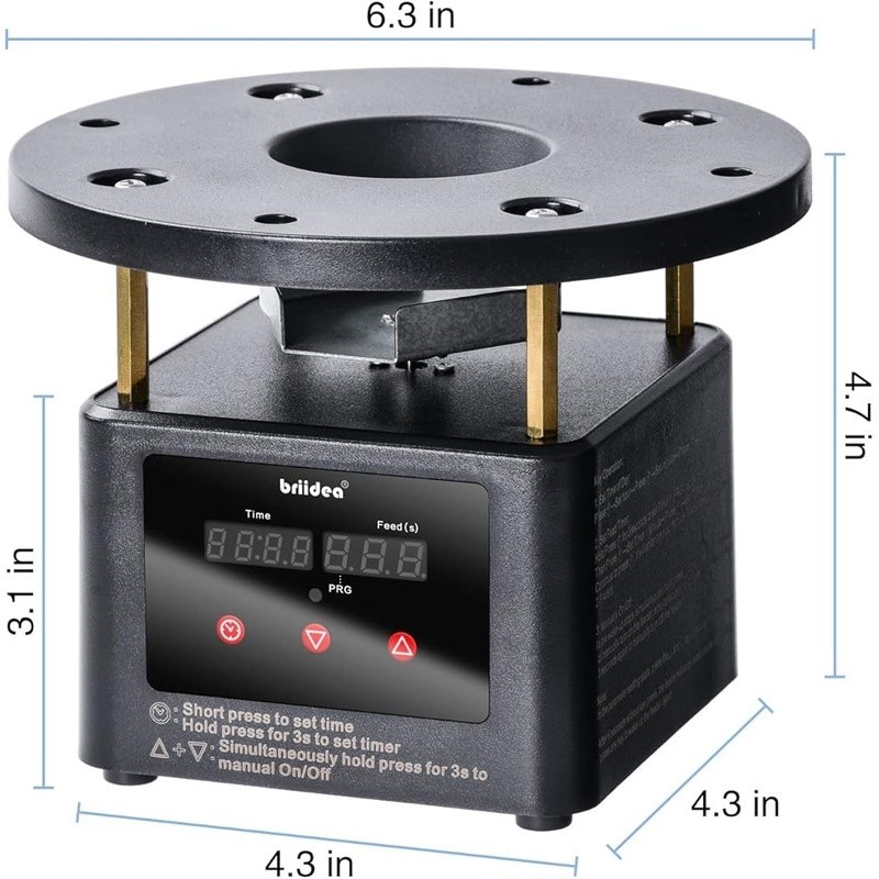 Programmable Digital Deer Feeder Timer Automatic Durable Waterproof Feeding New