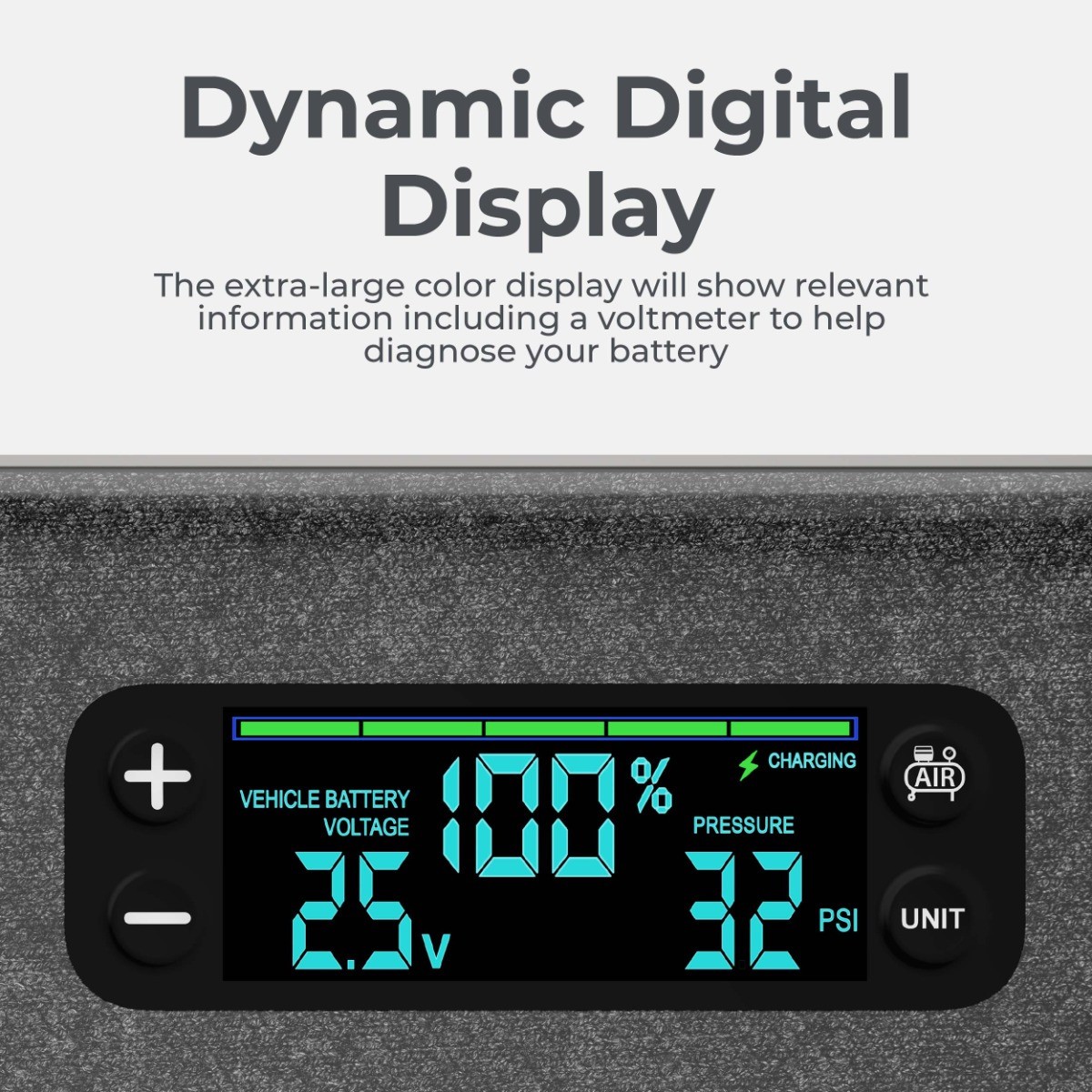 HALO Bolt Ultimate 4.0 Jump Starter Air Compressor USB Power Bank LED Black