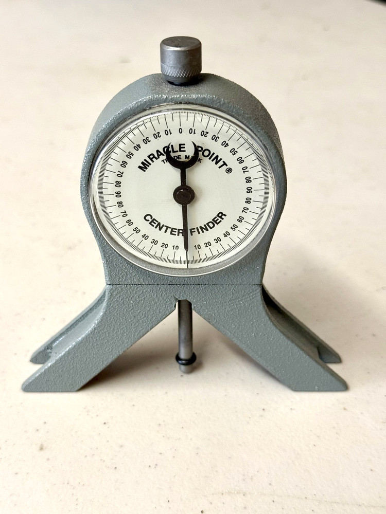 Erick Miracle Point #900 Centering Head Magnetic Protractor USA Angle Center