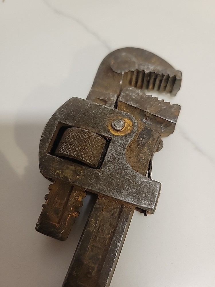 Worth 8 Pipe Wrench Vintage