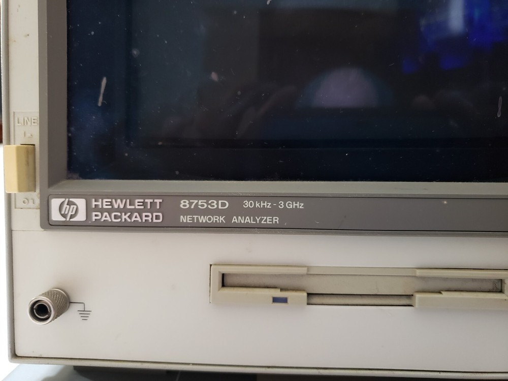 HP 8753D 30KHz-3GHz Network analyzer working