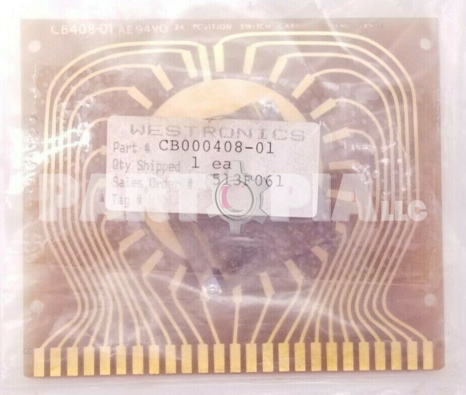 Westronics, CB-408-01 / CB40801, 24 Position Switch Card, Pcb