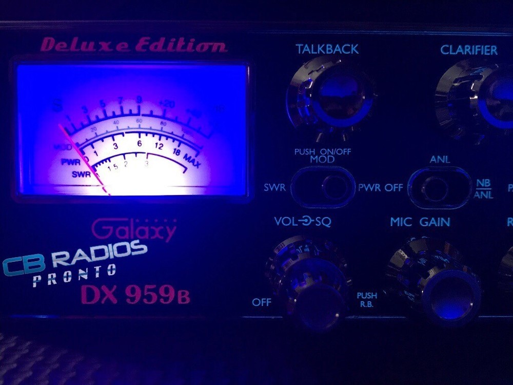 Galaxy DX-959B CB Radio PERFORMANCE TUNED+RECEIVE ENHANCED+FREQUENCY ALIGN+ECHO