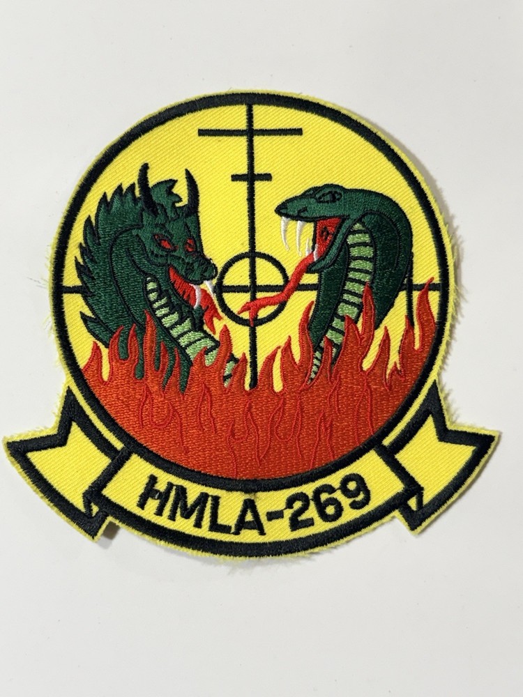 USMC Marine Light Attack Helicopter Squadron 269 (HMLA-269) “Gunrunners” Patch