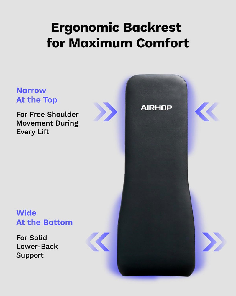 Upgraded Adjustable Weight Bench, Bench Press Full Body Workout, Quick Fold Spac