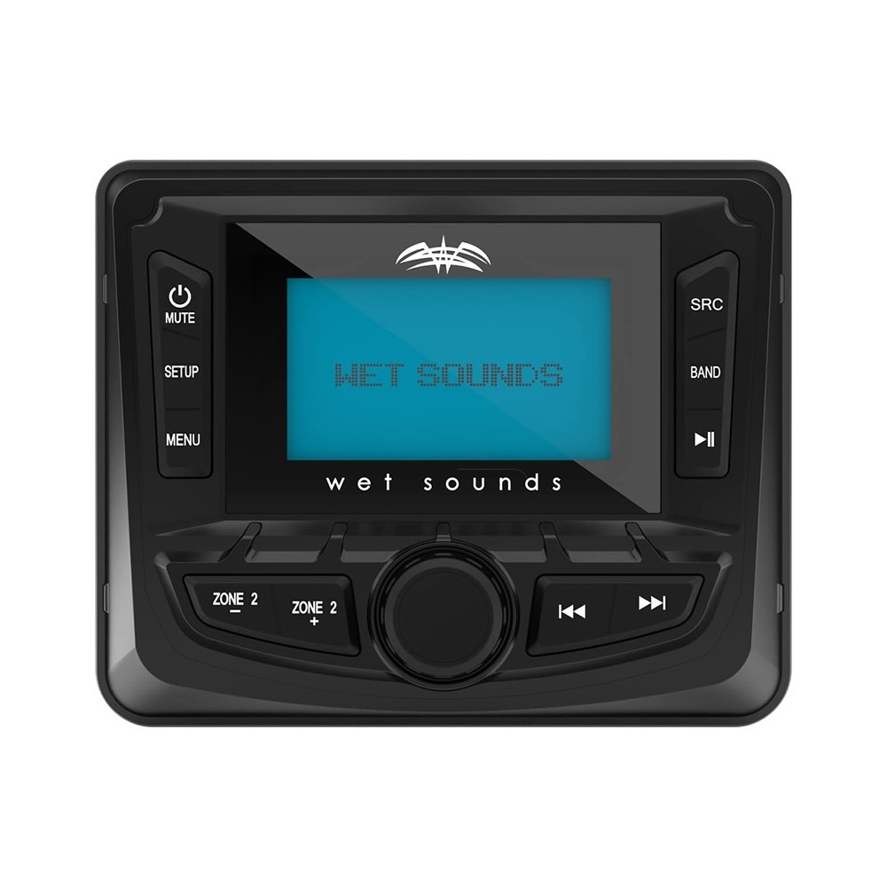 Wet Sounds WS-MC-5 Marine Receiver Gauge Style AM/FM Stereo w/ 2.7" LCD Display