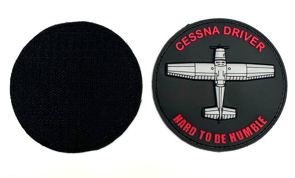 CESSNA PILOT / CESSNA DRIVER BUNDLE - HIGH QUALITY PVC PATCH