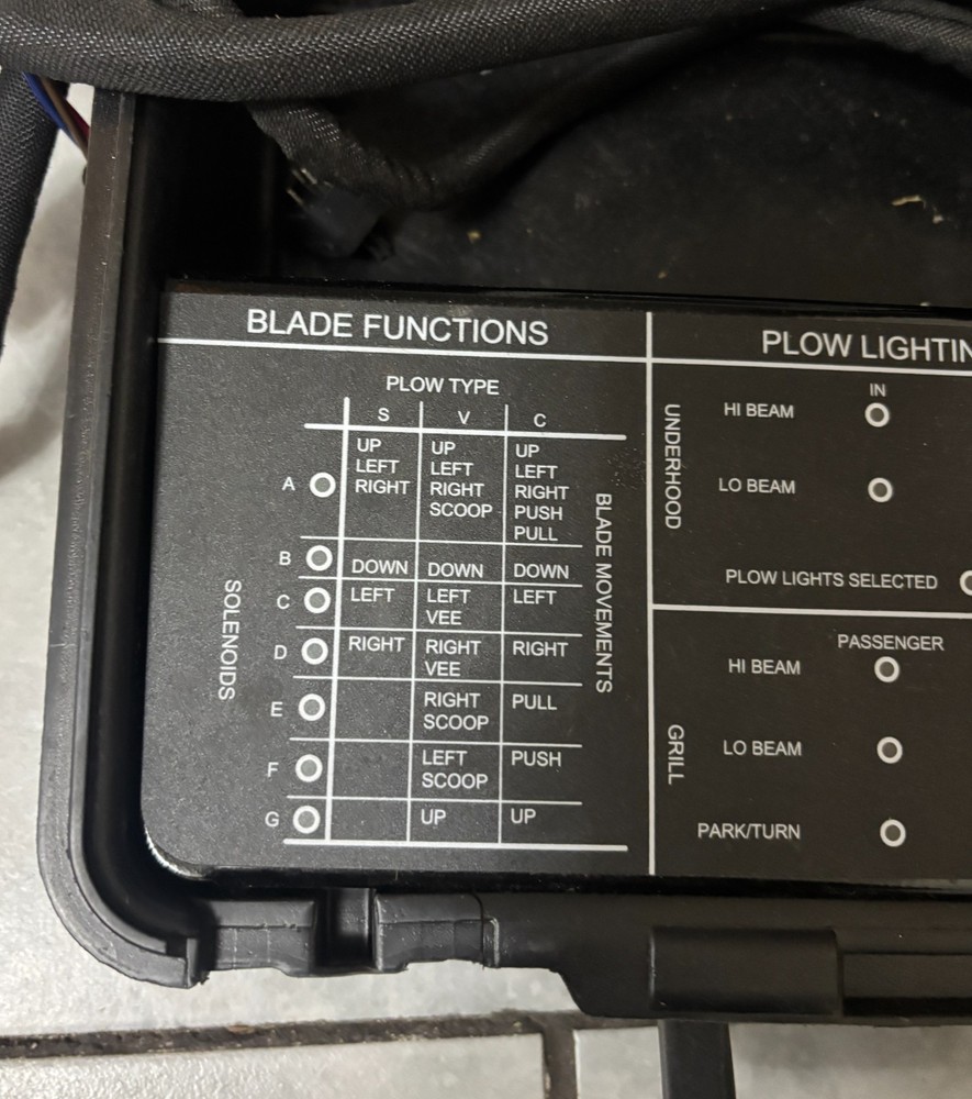 HINIKER SNOW PLOW ELECTRONICS TESTER SNOWBLOW Electrical System Tester