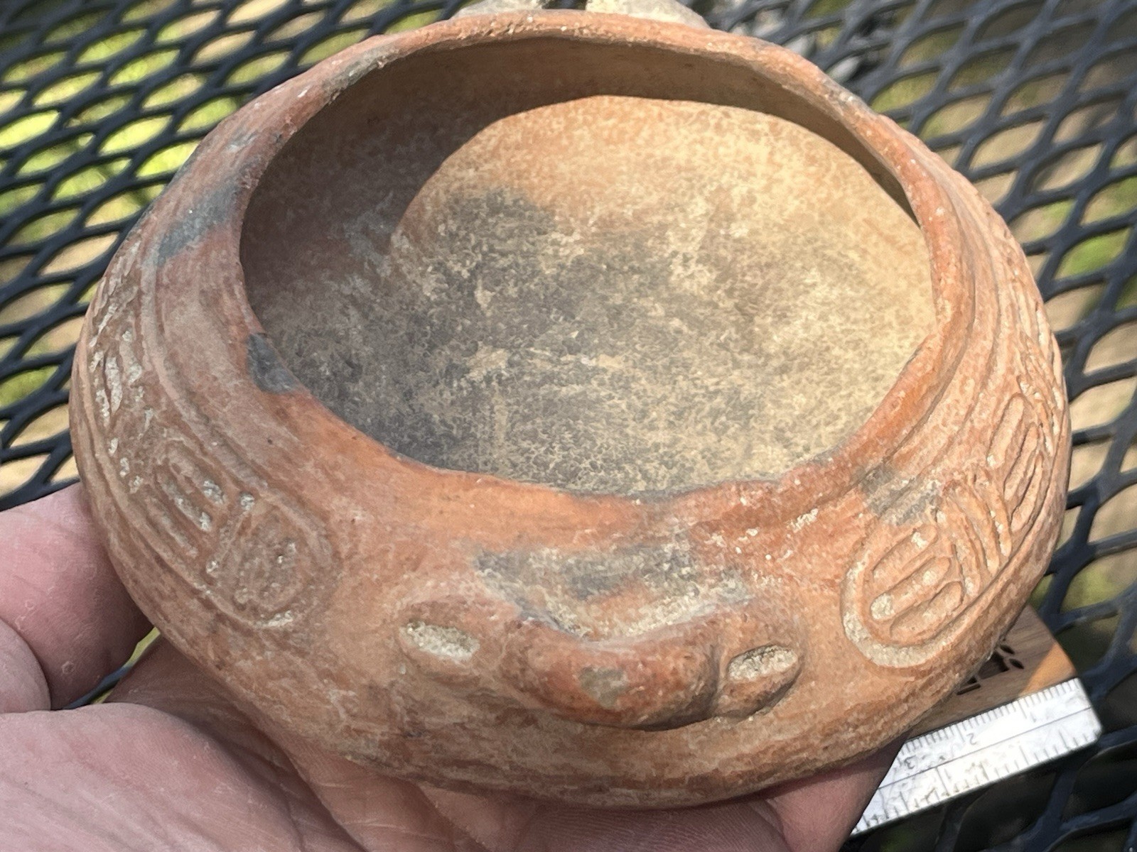 Taino Pottery Bowl PreColumbian Ancient Artifact Arawak Caribe Mayan