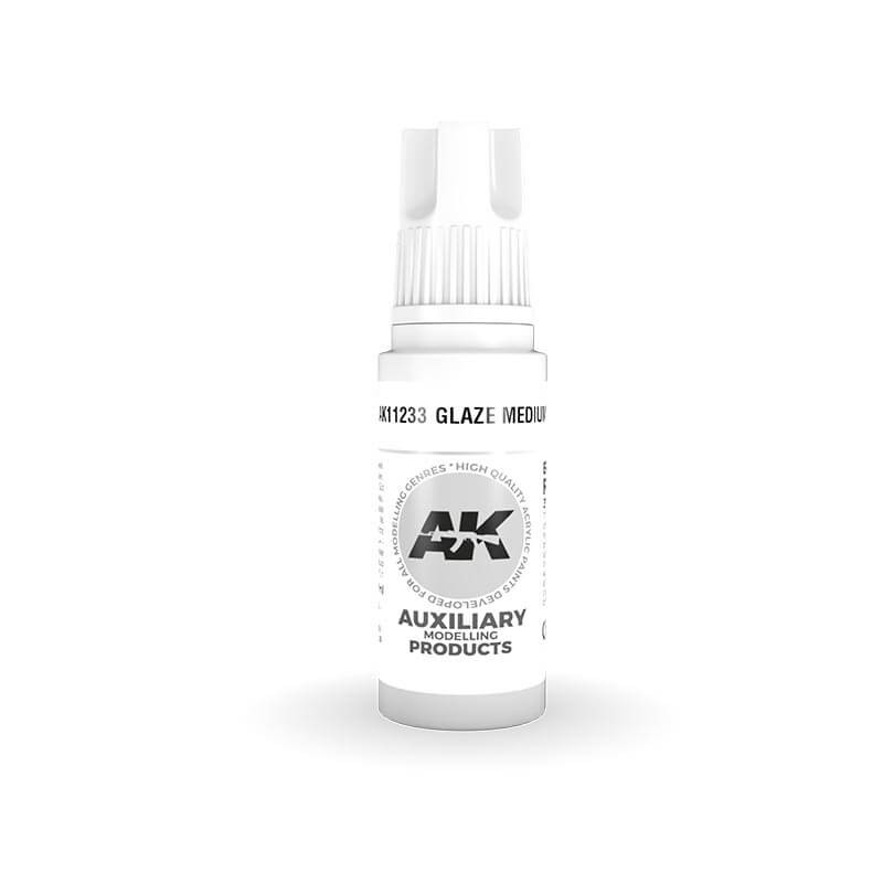 AK Interactive 17ml Bottle Glaze Medium 3rd Gen Acrylic Paint AK11233